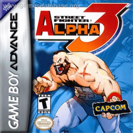Cover Street Fighter Alpha 3 for Game Boy Advance
